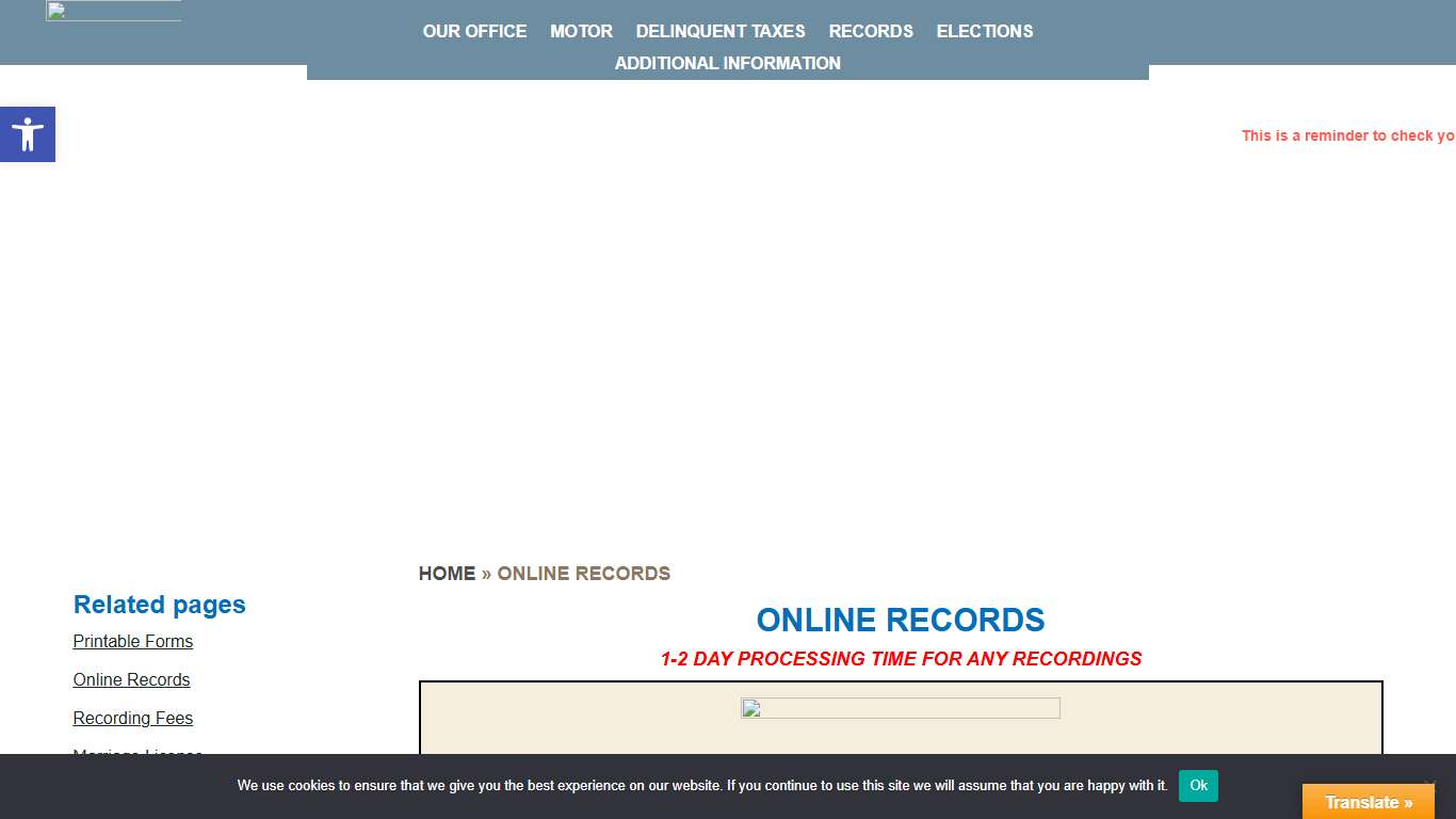 Online Records - Harrison County Clerk's Site